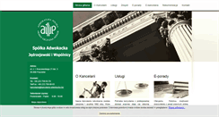 Desktop Screenshot of kancelaria-adwokacka.biz